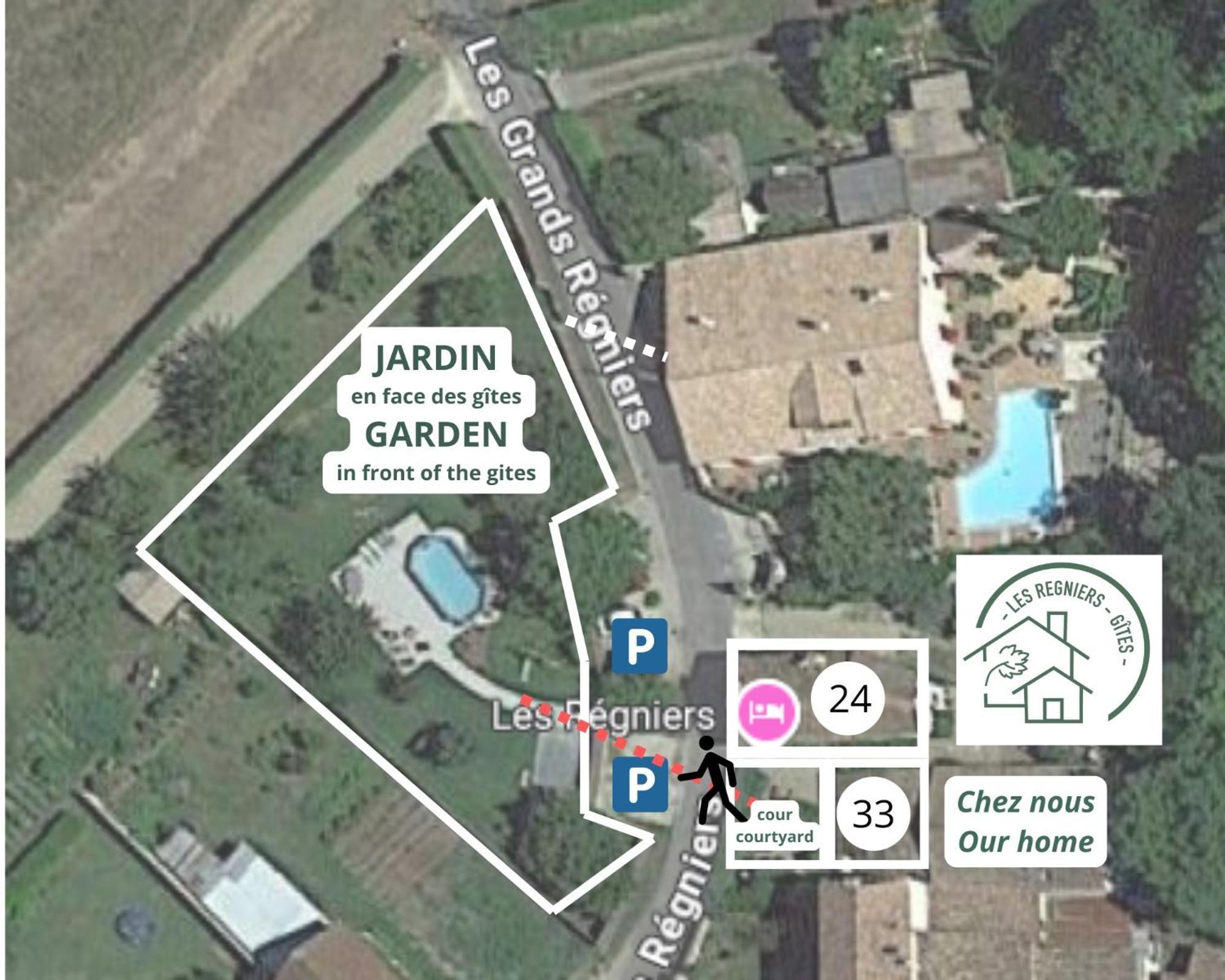 Les Regniers - 2 Gites Voisins Pour Familles Et Groupes Eynesse Exterior foto